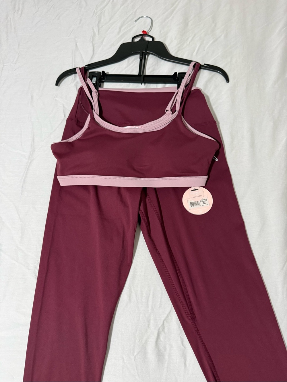 NWT Posie Two-Tone Matching Workout Set